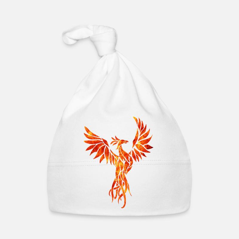 Feuer phoenix Baby Bio-Mütze
