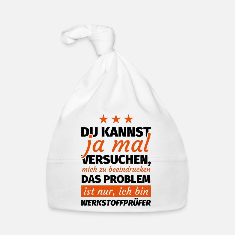 Werkstoffprüfer Baby Bio-Mütze