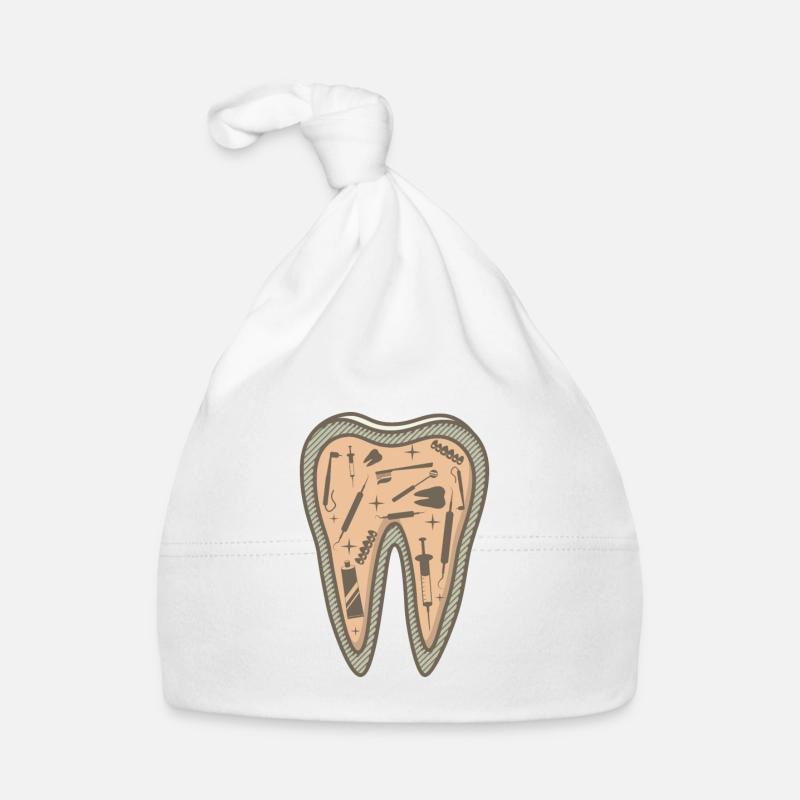 L'énorme dent! - Cadeau Bonnet bio Bébé