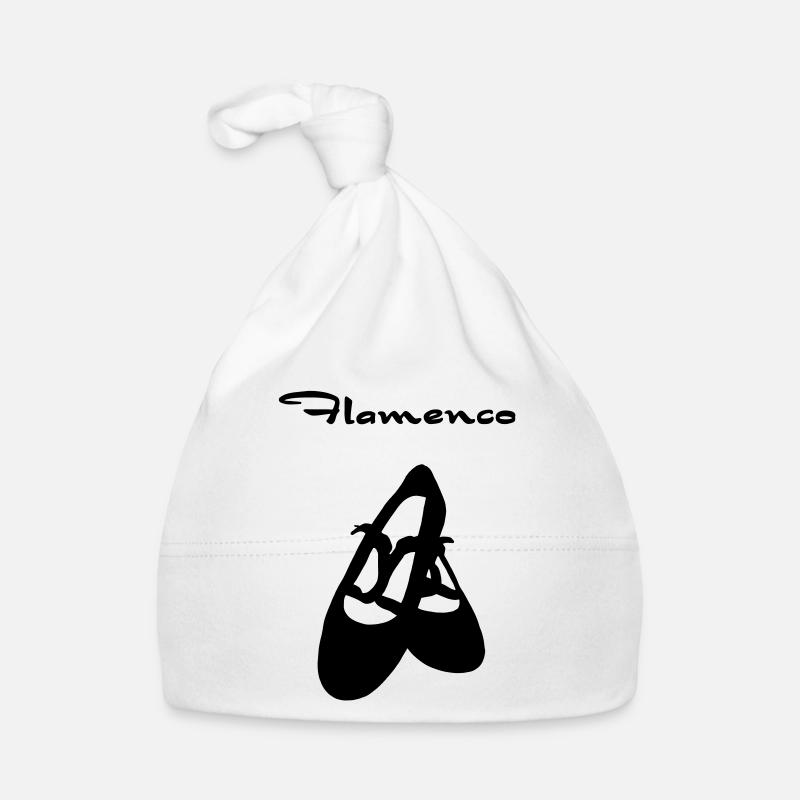 Flamenco shoes with Text Organic Baby Cap