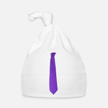 Viola cravatta Cappellino ecologico per neonato
