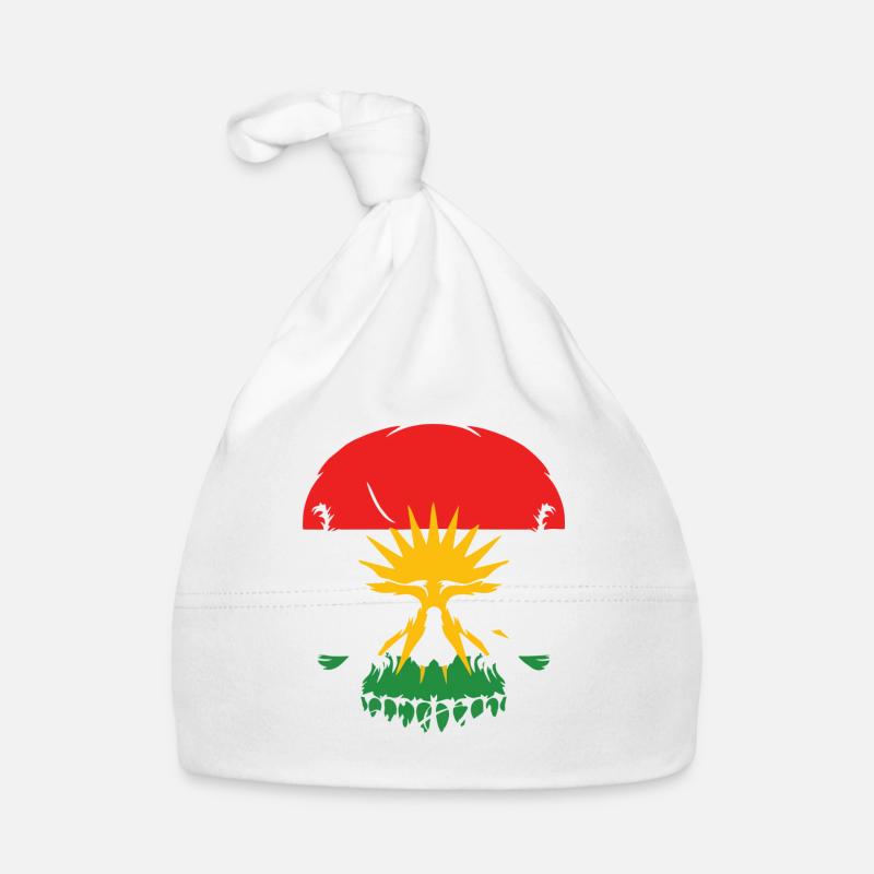 skull kurdistan Baby Bio-Mütze