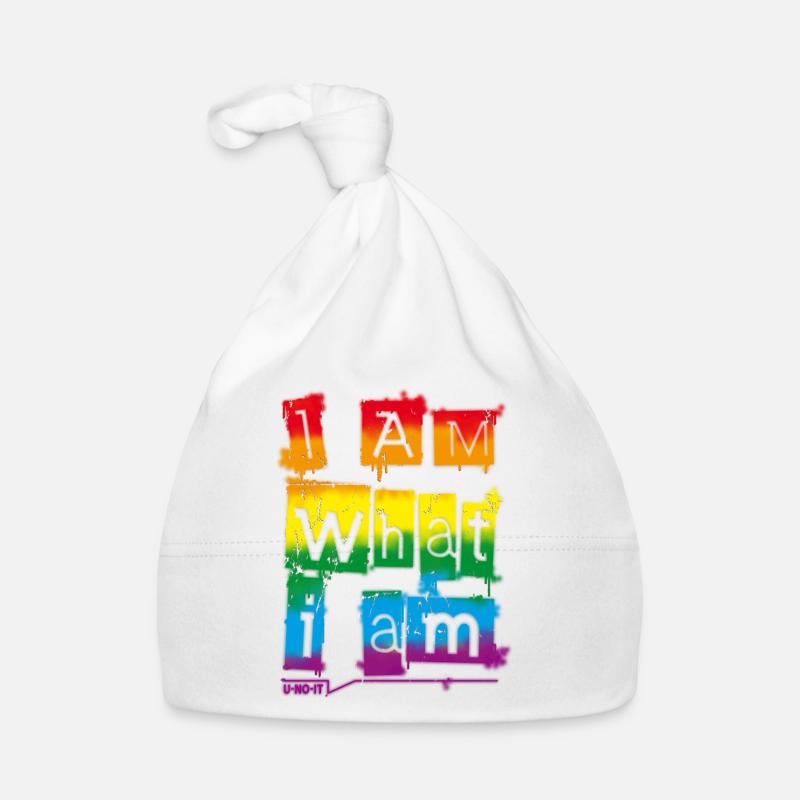 Ich bin was ich bin Baby Bio-Mütze