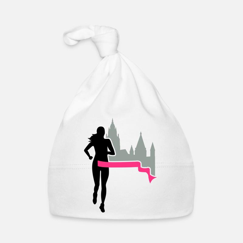 Marathon - Mainz - Läuferin - Run - Lauf - 3C Baby Bio-Mütze