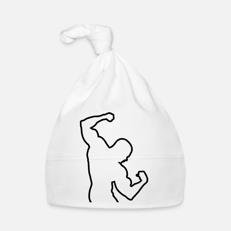 Bodybuilding Baby Bio-Mütze