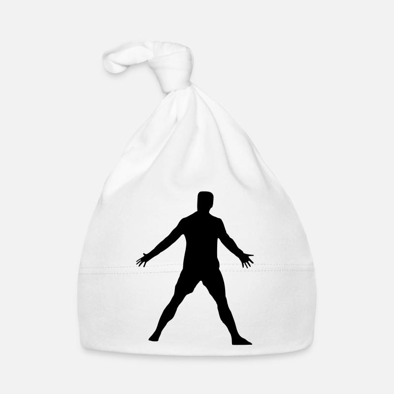 Cristiano Pose - Baby Bio-Mütze - Weiß