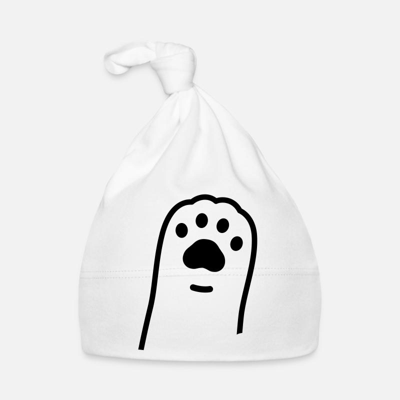 Cat Paw Organic Baby Cap