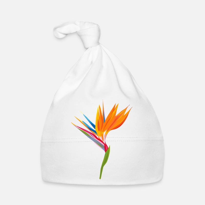 Paradiesvogel Farbenspiel Baby Bio-Mütze