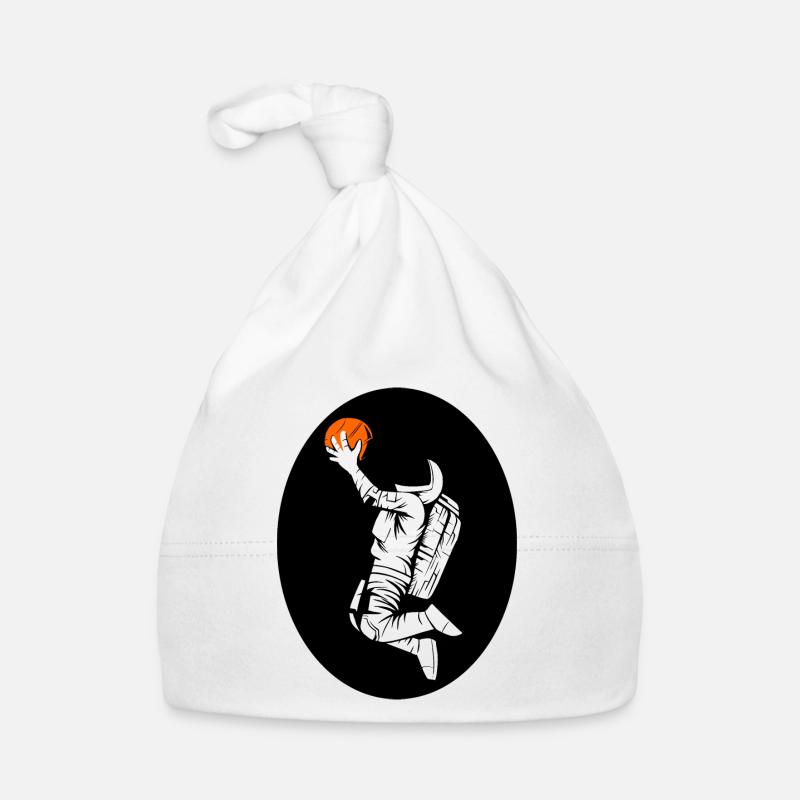 Astronaute avec imprimé basket-ball Bonnet bio Bébé