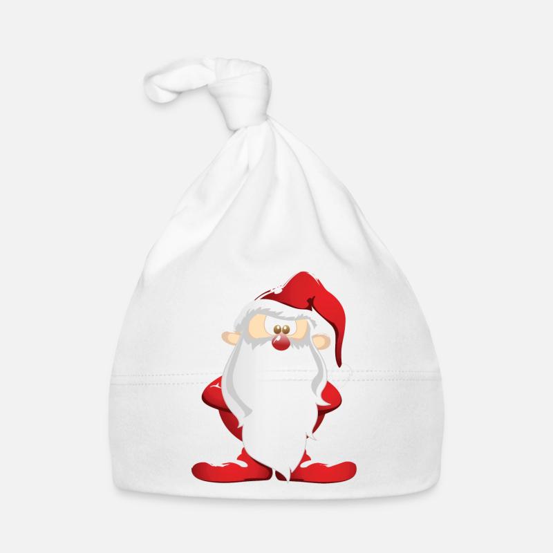 Weihnachtsmann Baby Bio-Mütze