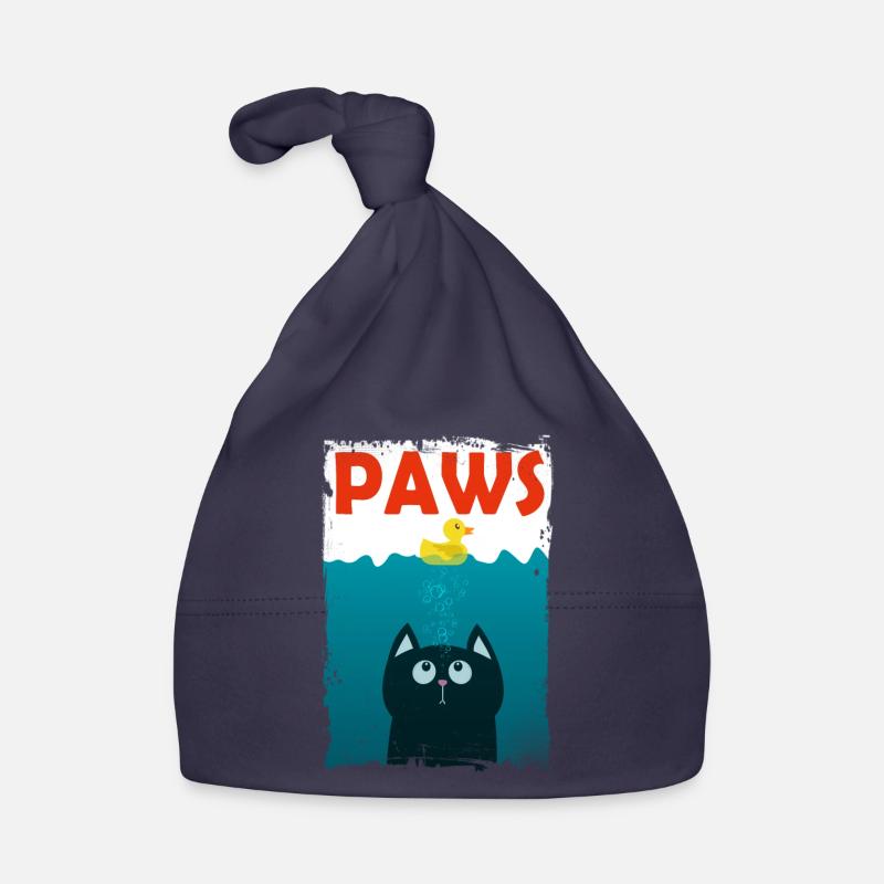 Pattes - Grands chats de requin blanc Bonnet bio Bébé