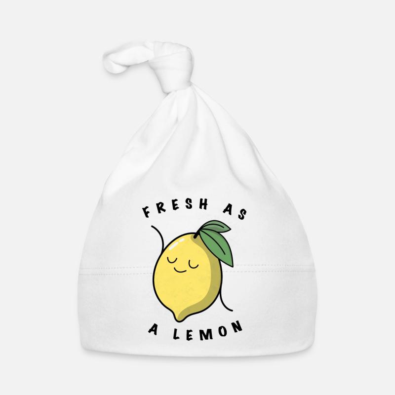 frais comme un citron Bonnet bio Bébé