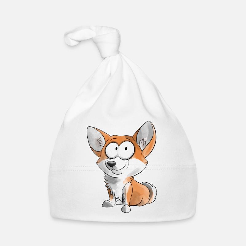 Ich bin ein Corgi. Baby Bio-Mütze