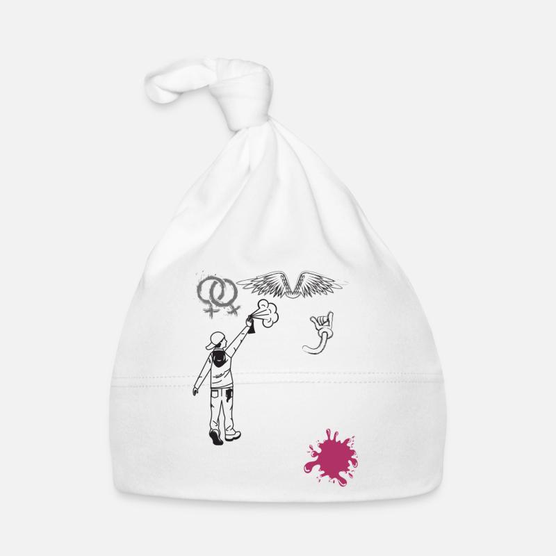 graffitis de rue Bonnet bio Bébé