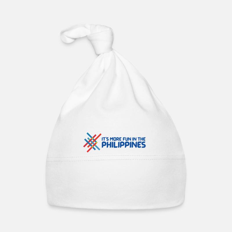 C’est plus amusant aux Philippines Bonnet bio Bébé