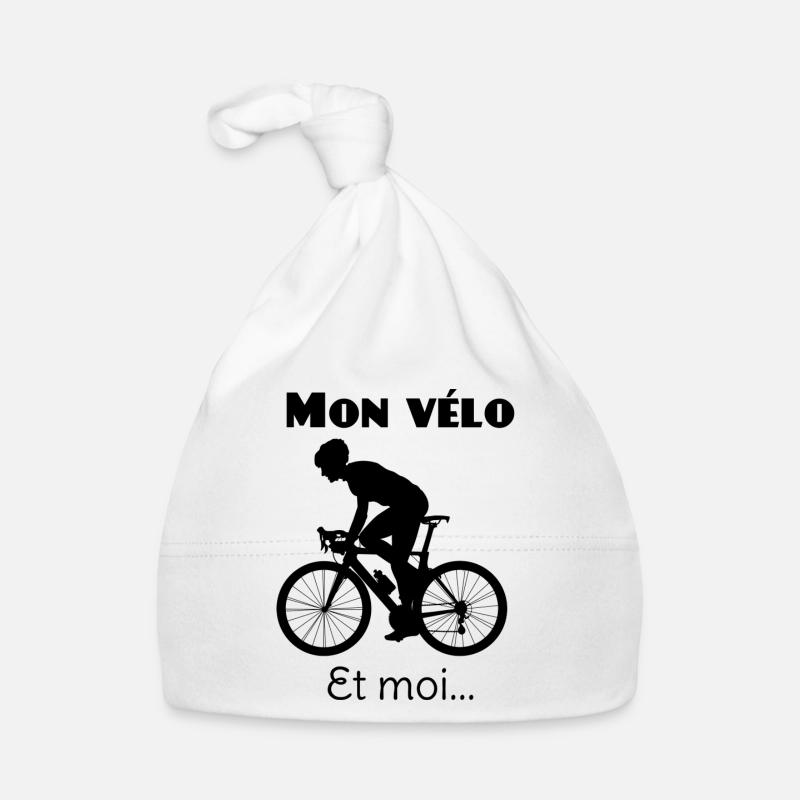 mon velo et moi Bonnet bio Bébé
