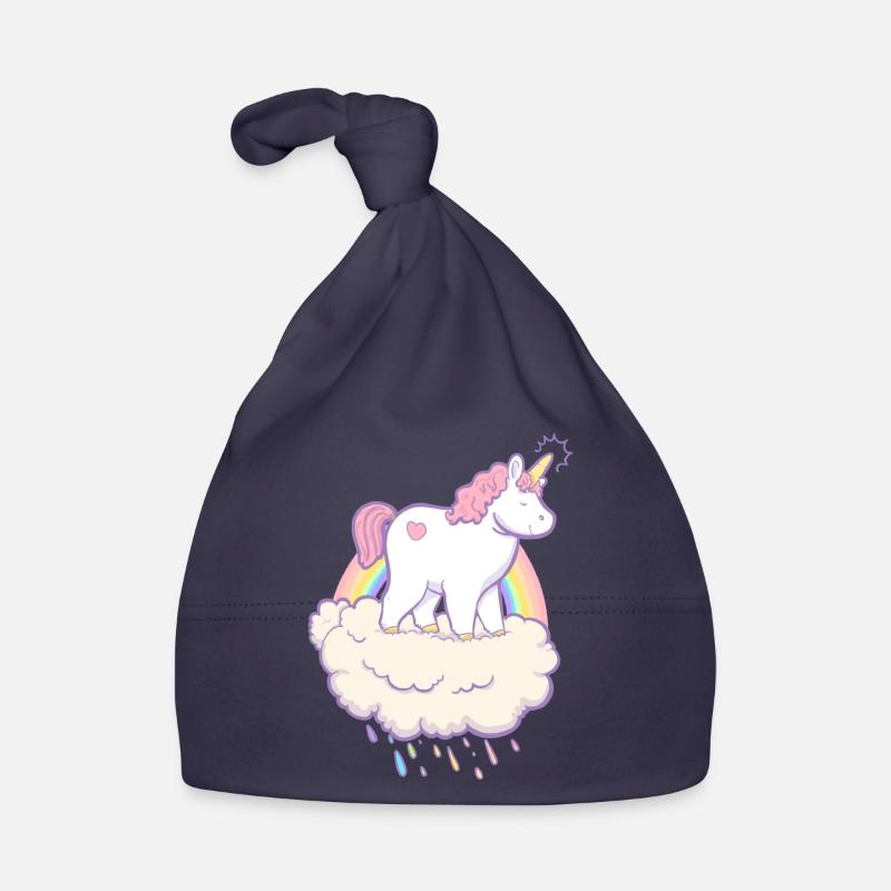 Chubby unicorn Organic Baby Cap