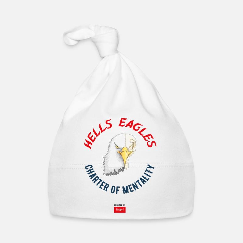 1 HELLS EAGLES CoM Bonnet bio Bébé