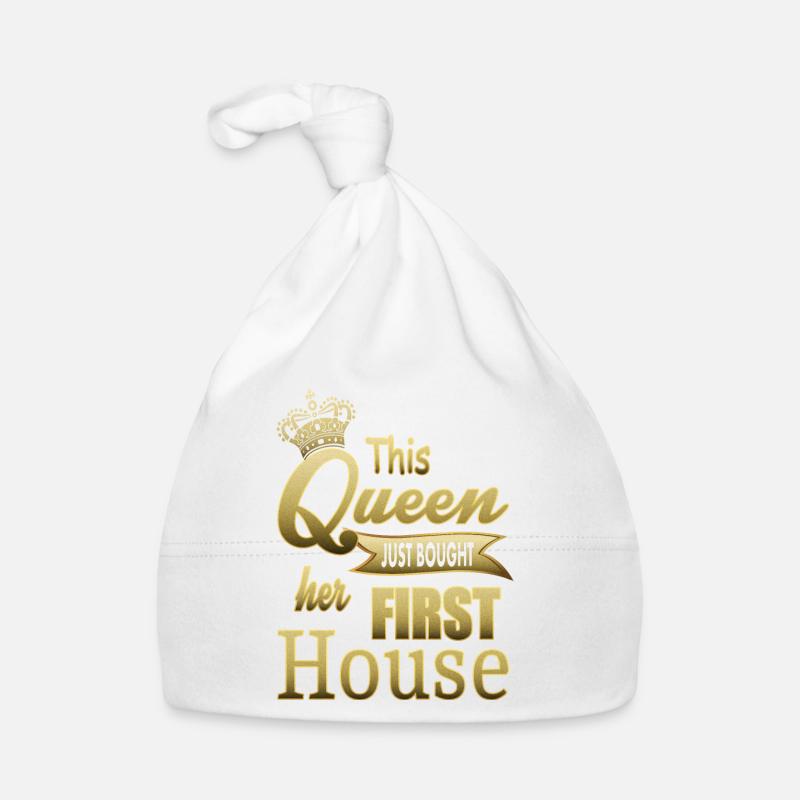 This queen has just bought her first house Organic Baby Cap
