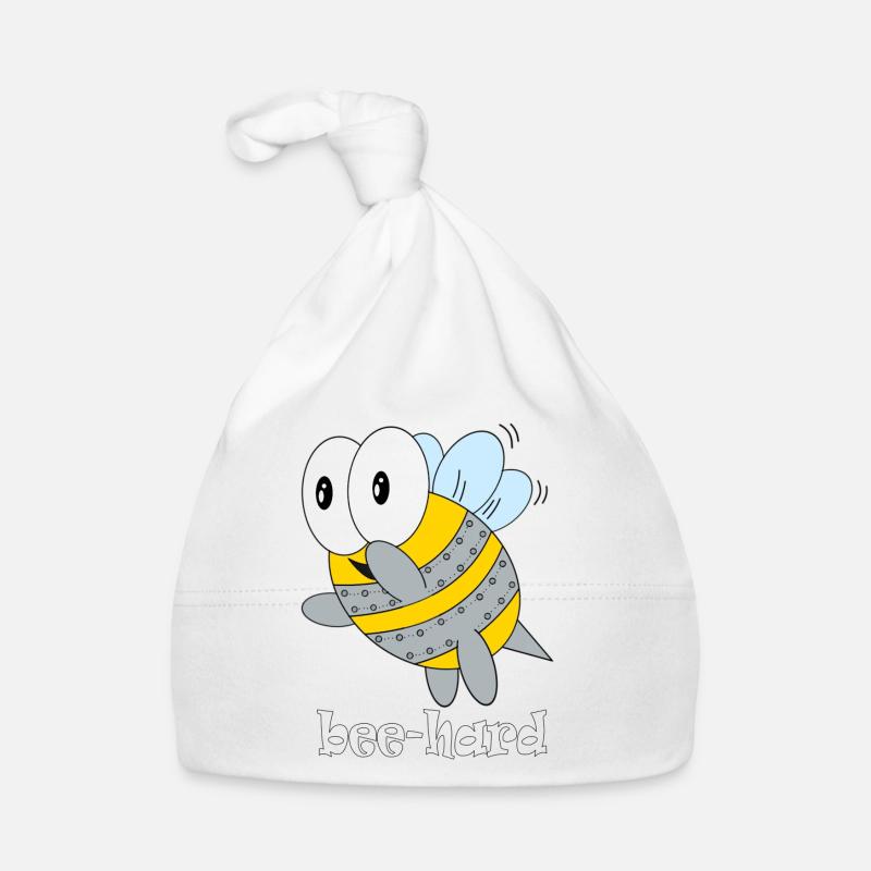 bee hard Baby Bio-Mütze