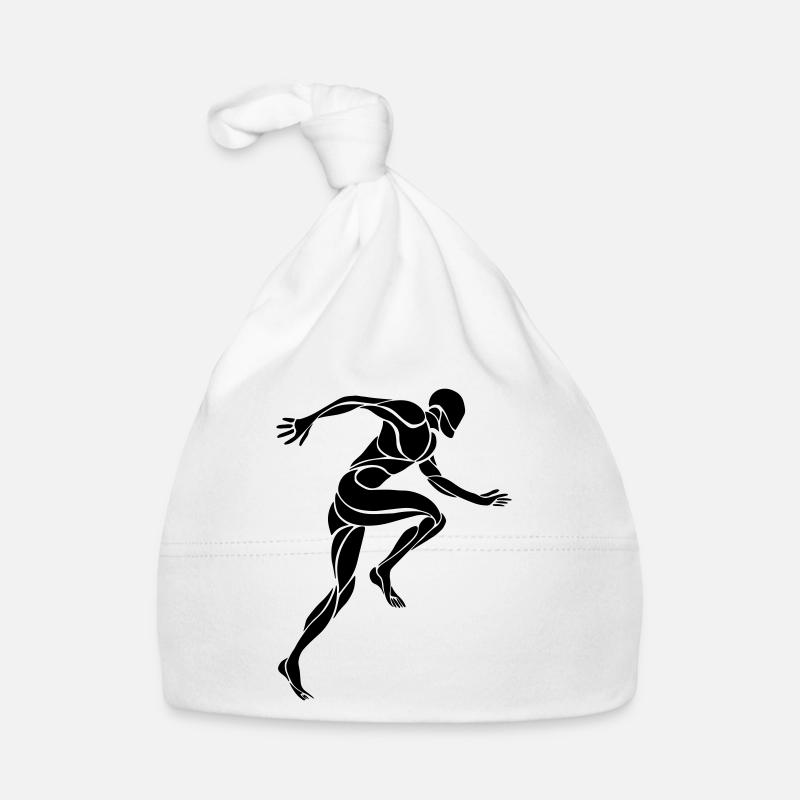 Tribal Runner Läufer Geschenkidee Baby Bio-Mütze