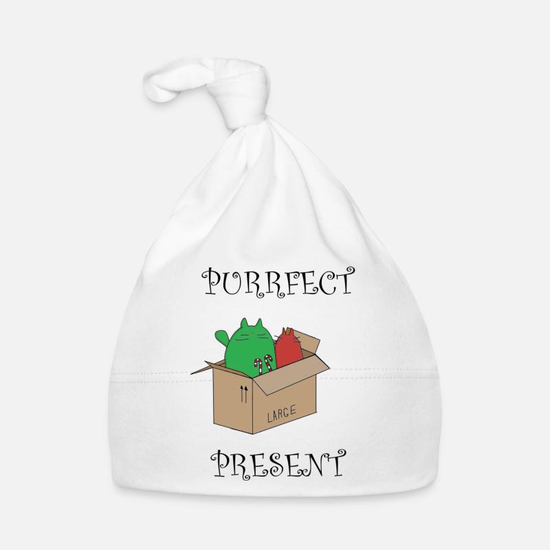 purrfect present Organic Baby Cap