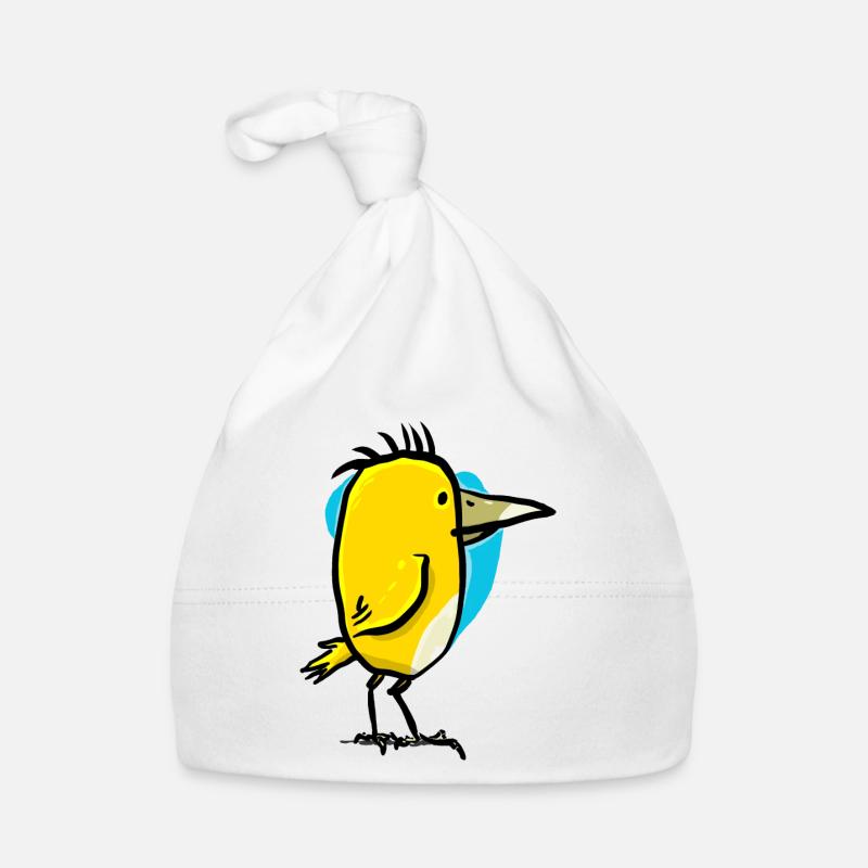 Vogel mit großem Schnabel Baby Bio-Mütze