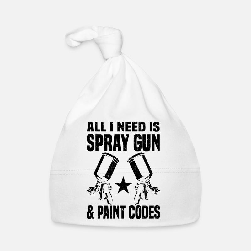 Car painter Organic Baby Cap