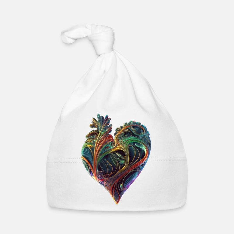 Herz Baby Bio-Mütze