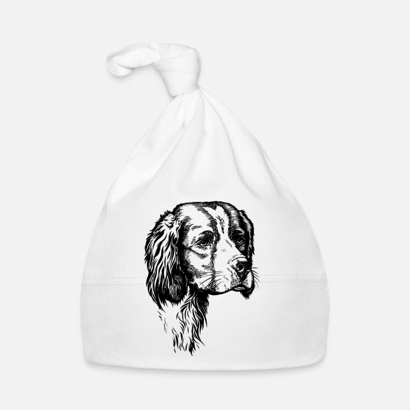 Portrait de l’IRW Setter Bonnet bio Bébé