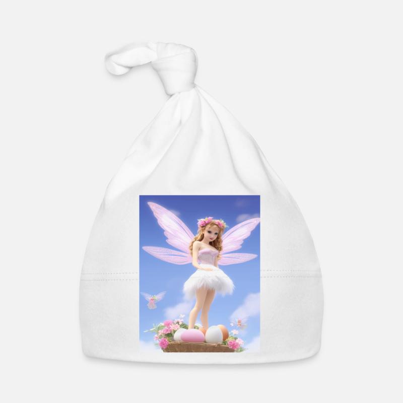 Pixie de style rétro à l’œuf - Pâques Bonnet bio Bébé