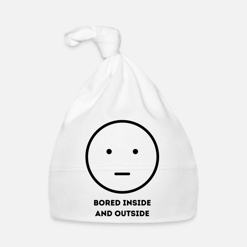 Bored inside and outside FACE Baby Bio-Mütze