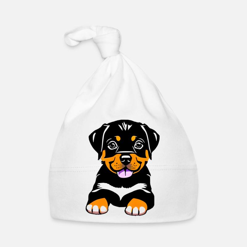Chiot Rottweiler Chien Chiens Rottweiler Chiot Bonnet bio Bébé