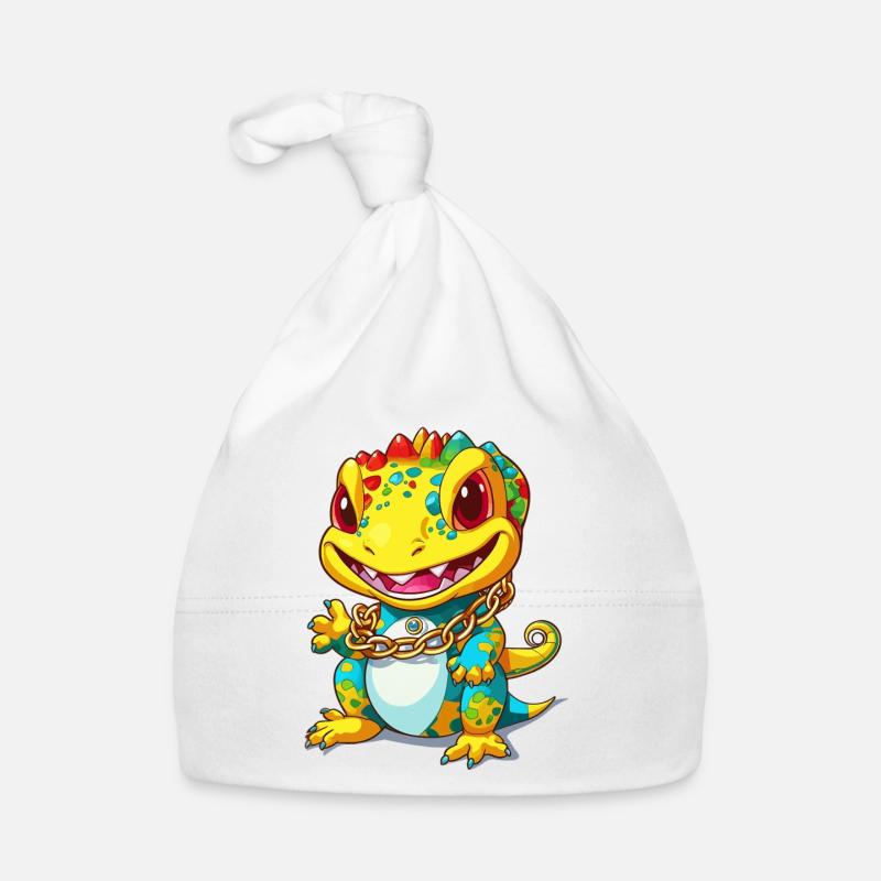Gold Lizard Organic Baby Cap
