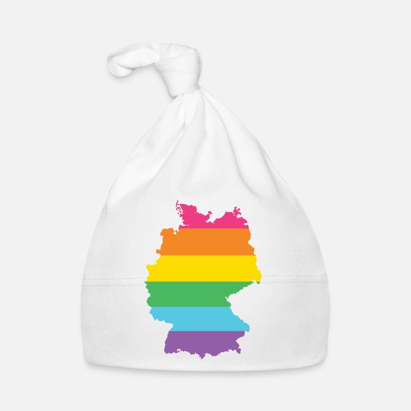 LGBTQ Germany Organic Baby Cap