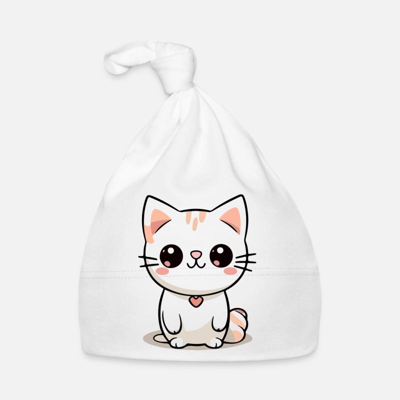 Minima la petite chatte Bonnet bio Bébé