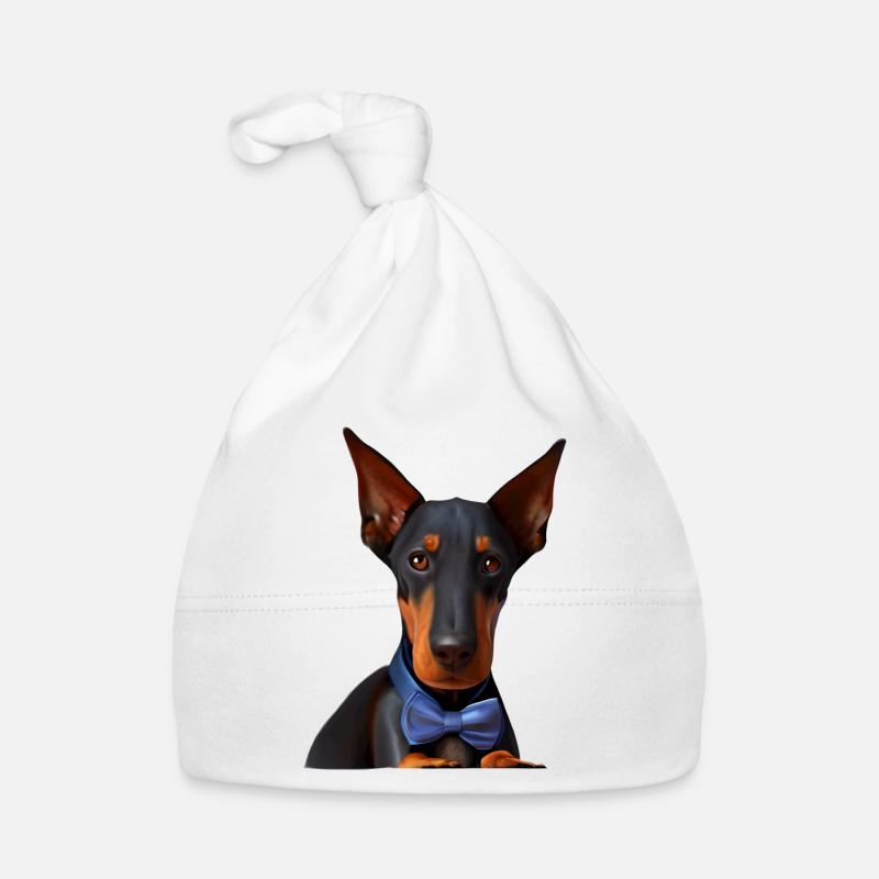 Doberman Dresseur Doberman Chien Doberman Chiot Bonnet bio Bébé