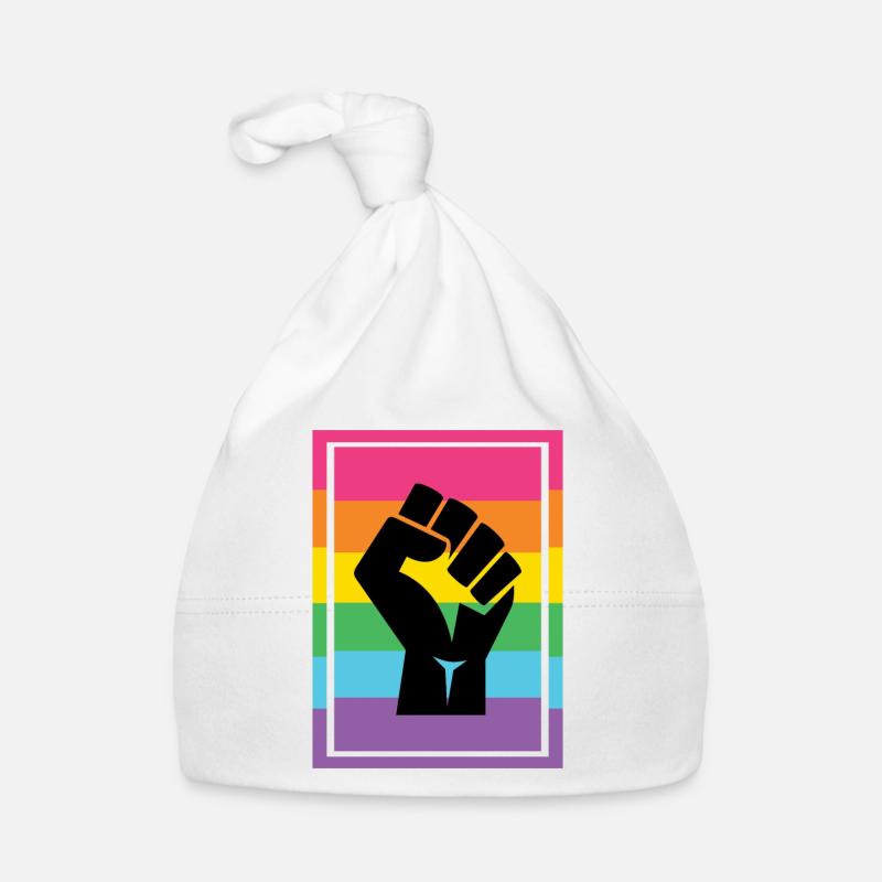 LGBT Pride Month - Pride Lives Matter Organic Baby Cap