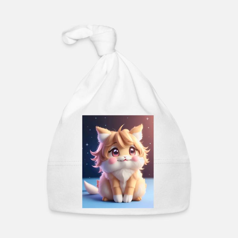 petit chaton Bonnet bio Bébé