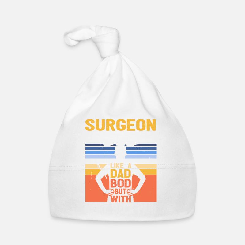 Surgeon Bod Like A Dad Bod Surgery Specialist Organic Baby Cap