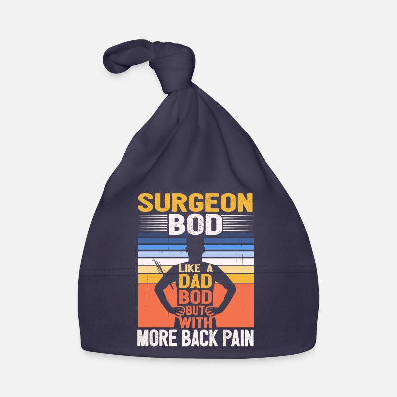Surgeon Bod Like A Dad Bod Surgery Specialist Organic Baby Cap