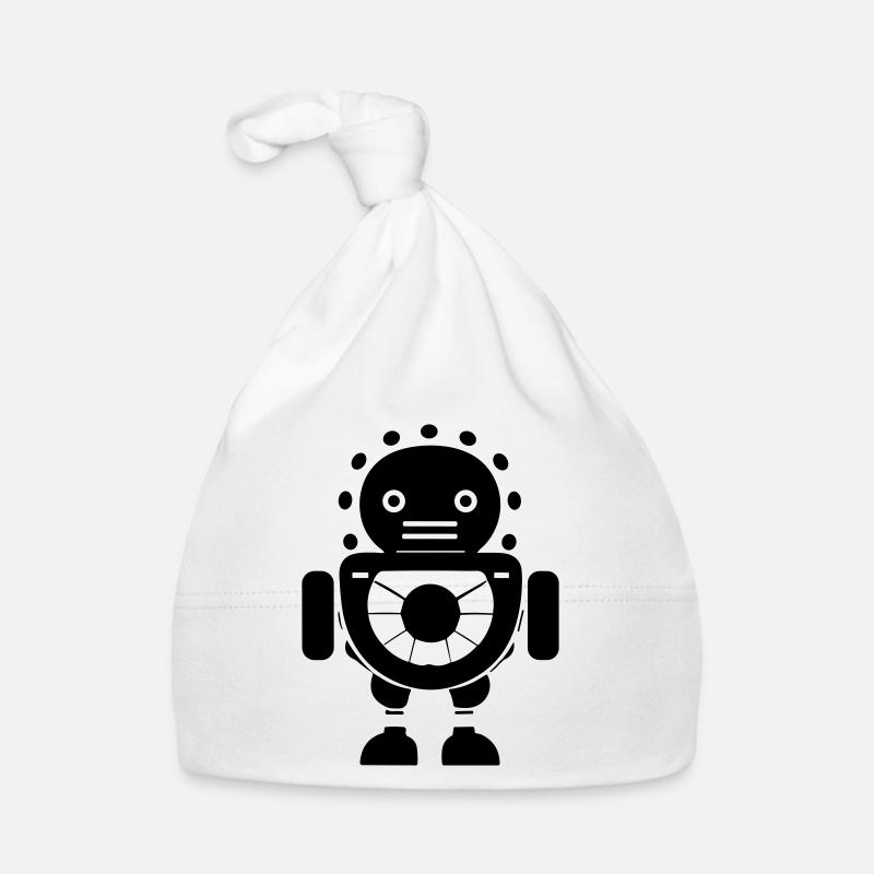 Piccolo robot Cappellino ecologico per neonato