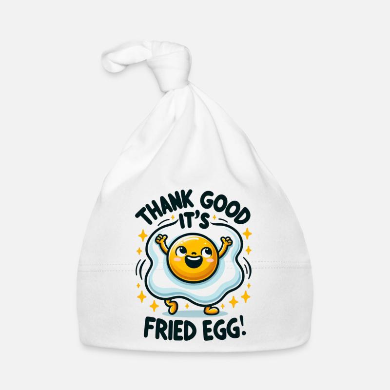 Thank God It's Fried Egg (Friday) - 1 Baby Bio-Mütze