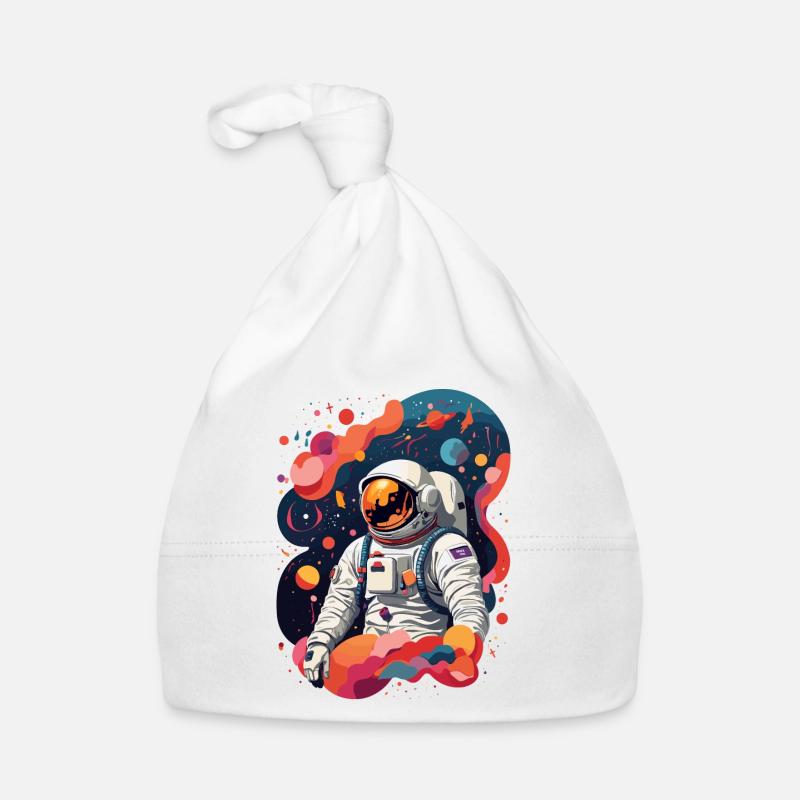 Astronaut Baby Bio-Mütze