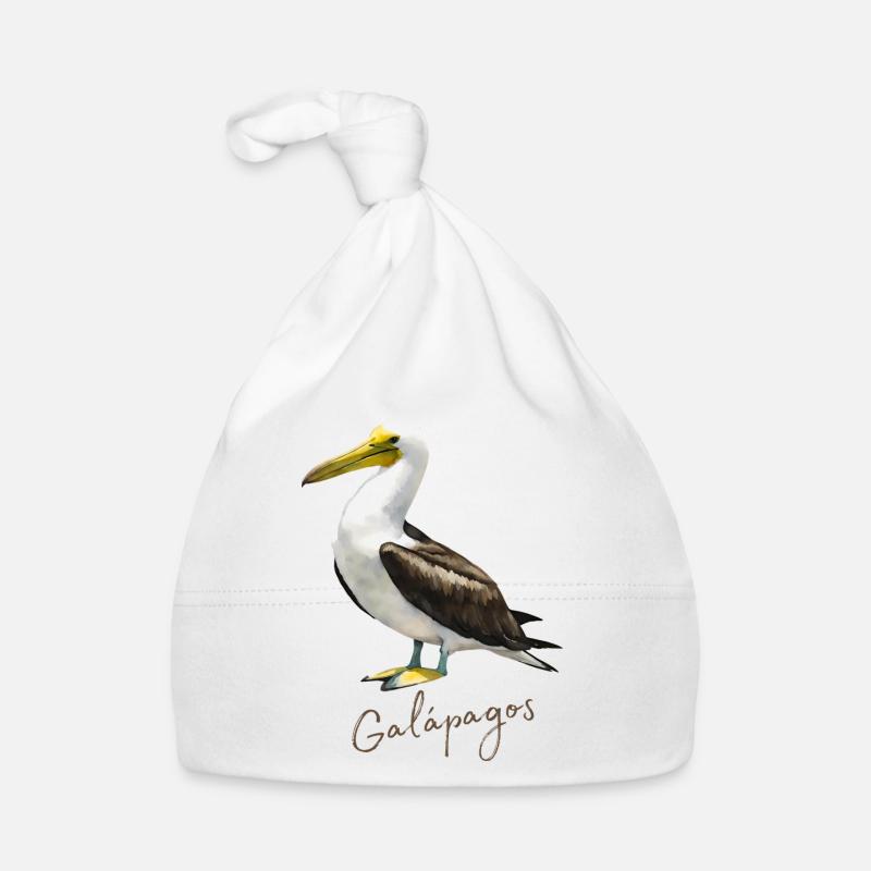 Vogel der Galapagos-Insel Baby Bio-Mütze