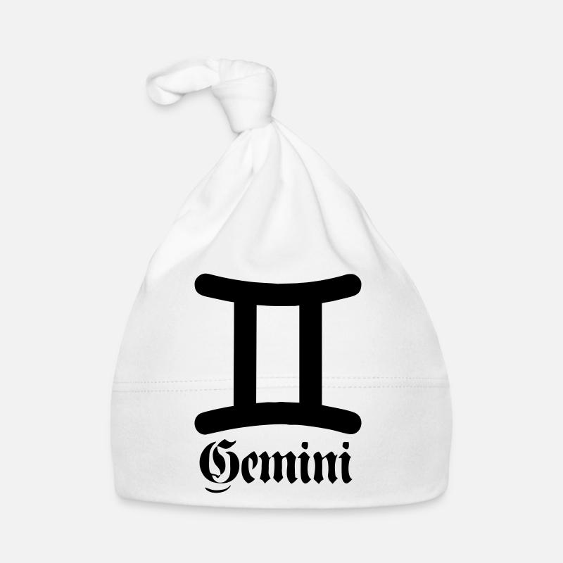 Gemini twins Organic Baby Cap