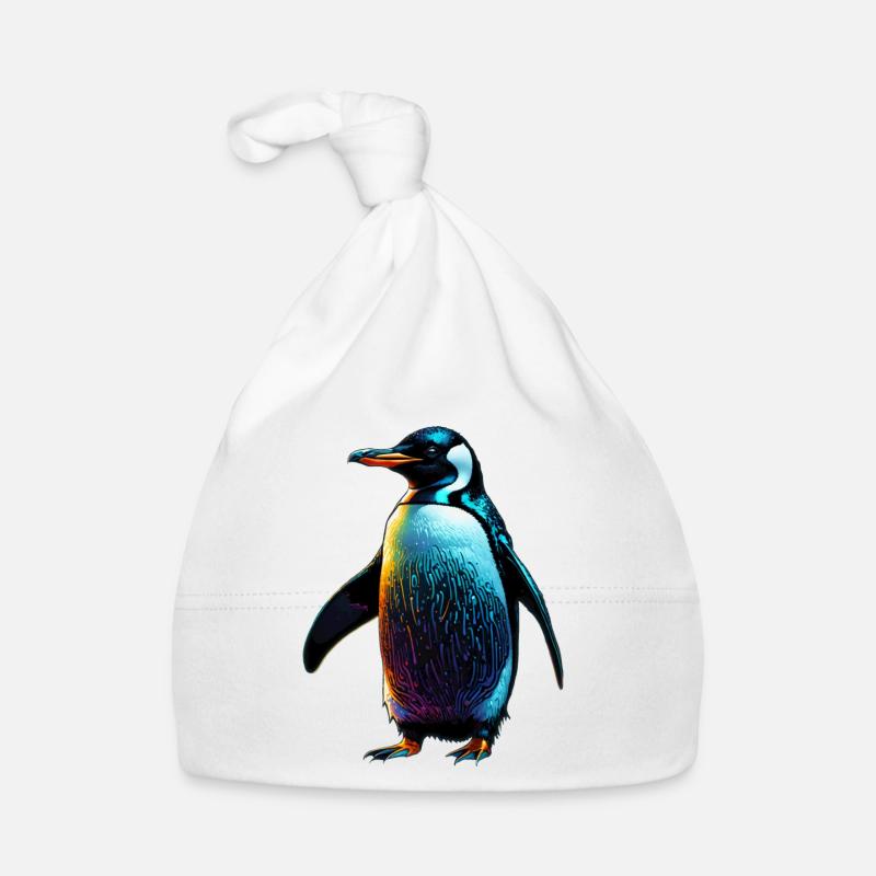 Pinguin Baby Bio-Mütze