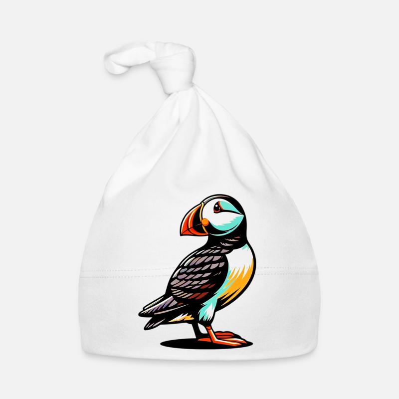 Puffin Organic Baby Cap