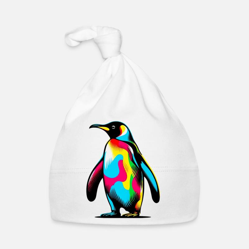Pinguin Baby Bio-Mütze