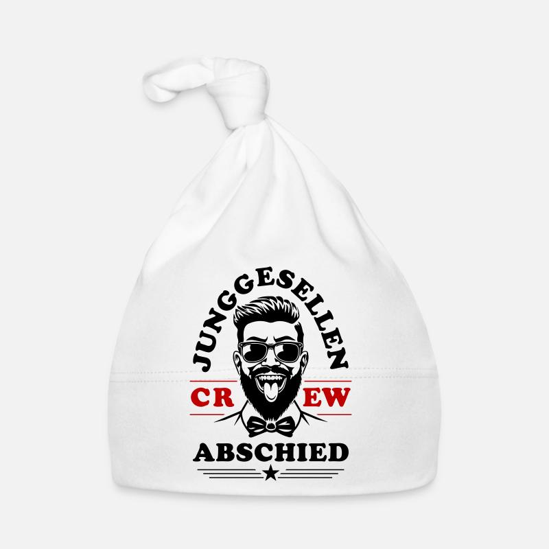 Bachelor Party Crew Organic Baby Cap